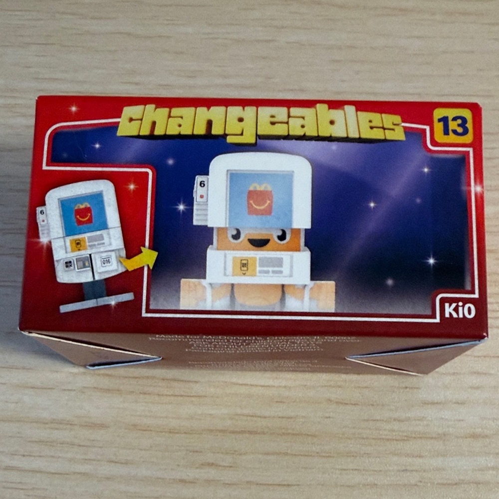 2026 McDonalds Toy Changeables #13 Ki0 New in Box